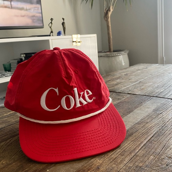 Vintage Coca Cola Rope Hat - Picture 2 of 6